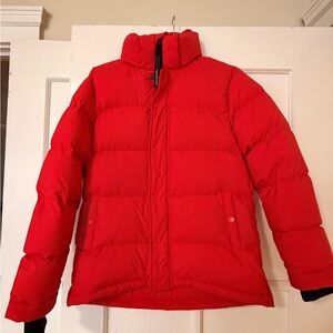 TNA THE SUPER PUFF - bright red, hip length size XS